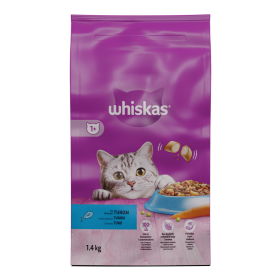 Whiskas 1+ s tuno 1,4 kg