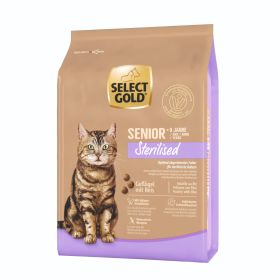 Select Gold Cat Sterilized Senior perutnina z maščobo 2,5 kg