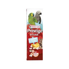 Versele Laga Prestige Sticks velike papige banana in kokos, 2 kosa