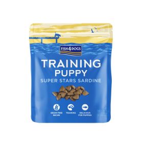 FISH4DOGS poslastica za pse Training Puppy Super Stars sardine 150 g