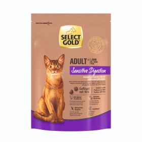 Select Gold Cat Sensitive Digestion Odrasla perutnina z mlekom 300 g