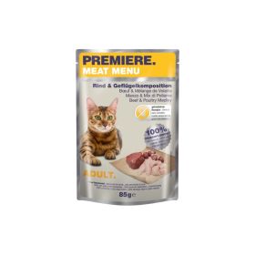 Premiere Meat Menu Adult govedina in perutnina 85 g