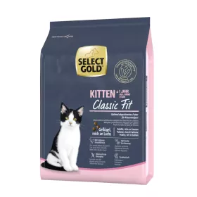 Select Gold Cat Classic Fit Kitten perad s lososom