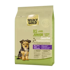 Select Gold Sensitive Junior XS jagnjetina, losos in krompir 1 kg