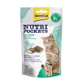 GimCat poslastica za mačke z meto in multivitamini 60 g