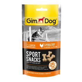 GimDog poslastica za pse Sport Snacks s perutnino 60 g