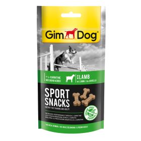 GimDog poslastica za pse Sport Snacks z jagnjetino 60 g