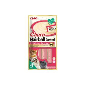 Churu poslastica za mačke Hairball piščanec 4x14 g