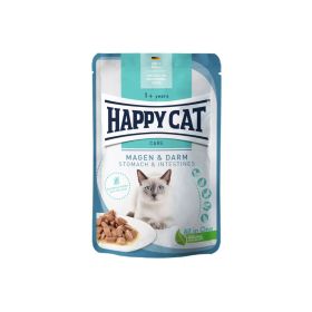 Happy Cat Care za občutljivo prebavo, meso v omaki 85 g vrečka