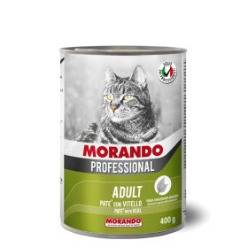 Morando Professional Cat Adult Pate telečja 400 g pločevinka