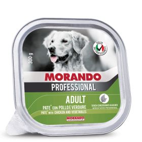 Morando Professional Adult Pate piščanec in zelenjava 300 g alu-pack