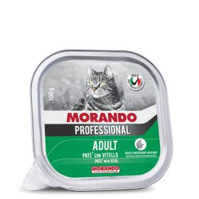 Telečja pašteta Morando Professional Cat Adult Pate 100 g alu-pak