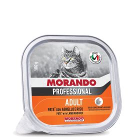 Morando Professional Cat Adult Pate jagnjetina in riž 100 g alu-pack