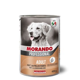 Morando Professional Adult Pate piščanec in jetra 400 g pločevinka