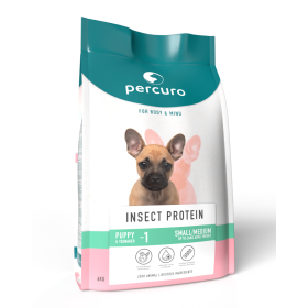 Percuro Insect Protein Puppy&Junior za male in srednje pasme 6 kg