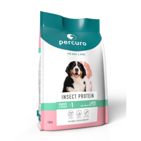 Percuro Insect Protein Puppy&Junior za velike pasme 10 kg